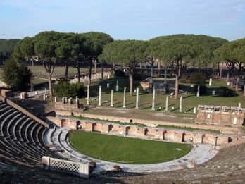 Roma: tour privato a piedi di Ostia Antica con salta fila
