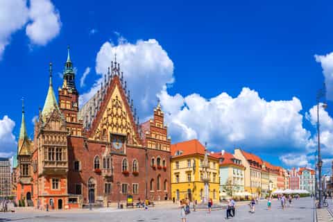 Wroclaw Small-Group Tour with Lunch from Warsaw