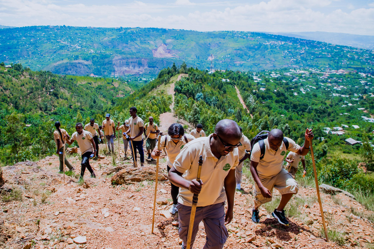 Kigali: Vandring i Mount Jali och bypromenad