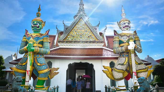 bangkok old city highlights temples halfday tuktuk tour