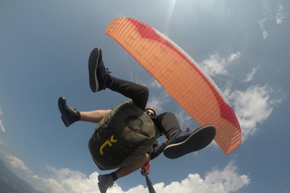 Tandem Paragliding on Lake Iseo