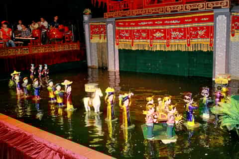 Ho Chi Minh City:Water Puppet Show & Traditional Performance