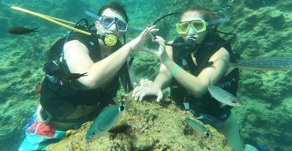 Side: Guided Scuba Diving Experience with Two Boat Dives
