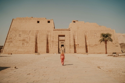 Luksor: Prywatna wycieczka do Habu Temple Valley Of Workers&Queens