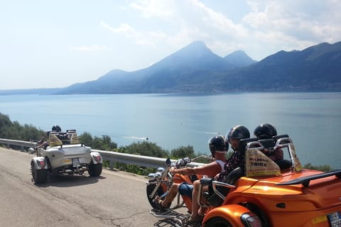 Lake Garda: 2-Hour Guided Trike or Ryker Tour
