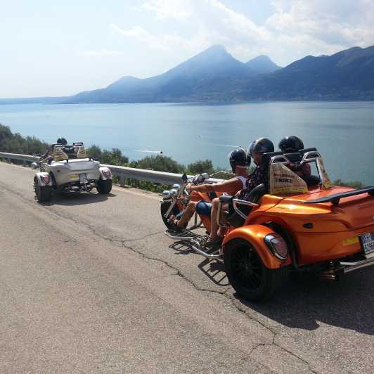 Lago di Garda: tour guidato di 2 ore su moto Trike o Ryker