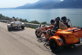 Lake Garda: 2-Hour Guided Trike or Ryker Tour