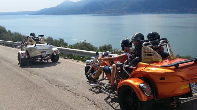 lake garda 2hour guided trike tour