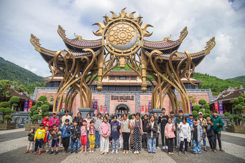 Da Nang/Hoi An: Golden Bridge Round Trip Car Transfer Pick up from Hoi An to Ba Na hills Roundtrip Transfer