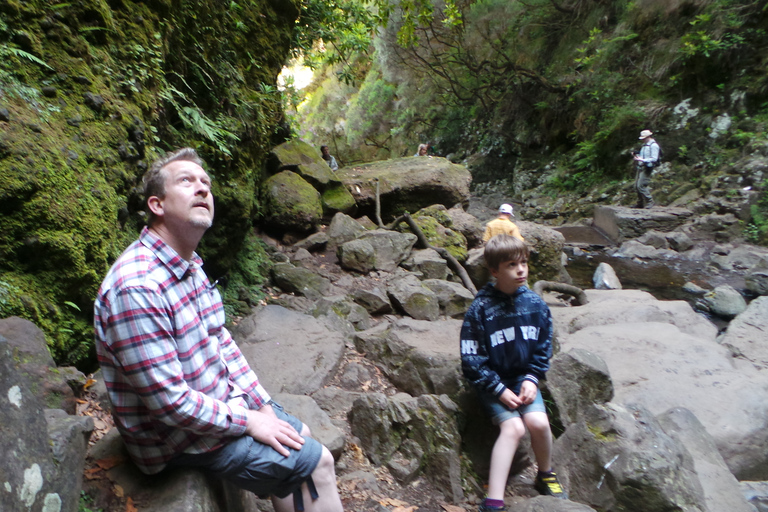 Madeira: Fontane di Rabaçal 25 Passeggiata di Levada e Cabo GirãoRabaçal: passerella e sentiero Levada das 25 Fontes