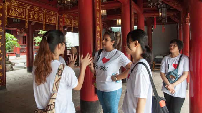 historical hanoi private scooter tour with lunch
