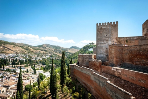 Grenade : visite guidée de l'AlhambraVisite Alcazaba & Généralife en anglais avec accès au jardin