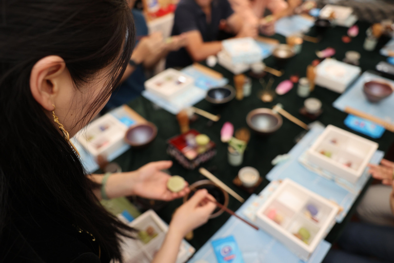 Xangai: Fabricação de Wagashi e Cerimônia do Chá da Dinastia Song