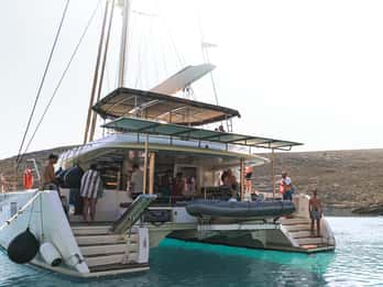 Ираклион: Круиз на катамаране Dia Island Ultimate с питанием