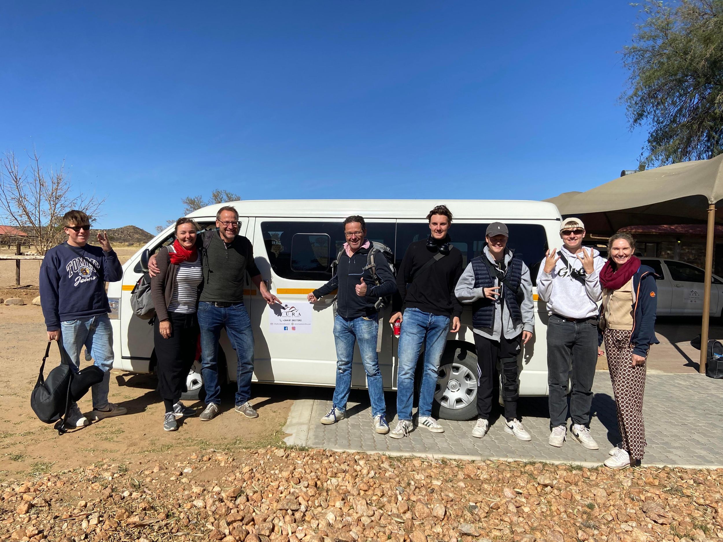 Windhoek: 24/7 Flughafen Shuttle Service - zuverlässig und sicher