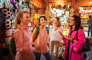 Marrakech: tour privato dei souk con tè e snack tradizionali