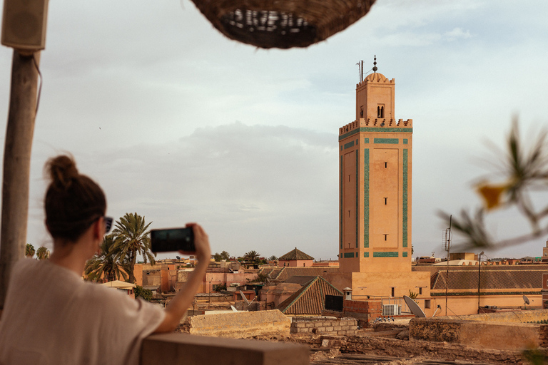 Marrakech : visite guidée privée avec thé et collation