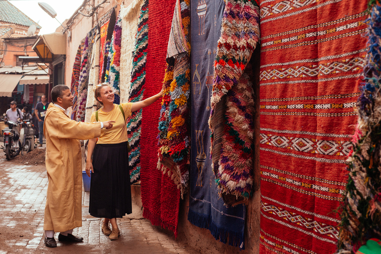 Marrakech : visite guidée privée avec thé et collation