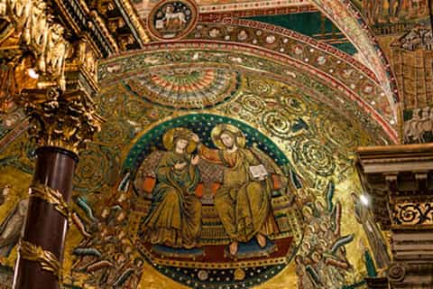 Rom: Rundtur av Santa Maria Maggiore-basilikan