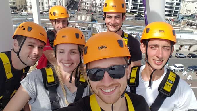 brighton zip line experience ticket