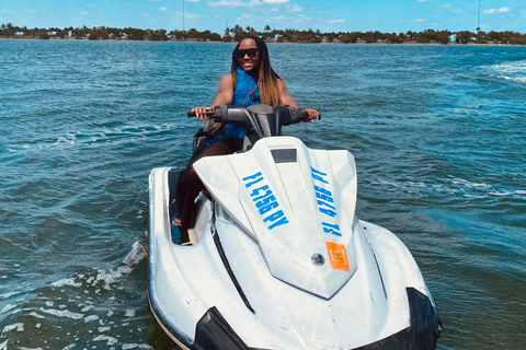 Jetski i Miami Jetski-tur i Miamis vackra vatten