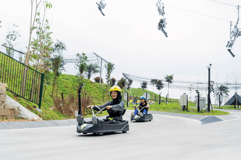 Kuala Lumpur: Skyline Luge Toegangsticket4 rodelbanen met Skyride