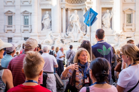 Rzym: Fontanna di Trevi, Schody Hiszpańskie i PanteonBest of Rome Private Walking Half-Day Tour w języku angielskim