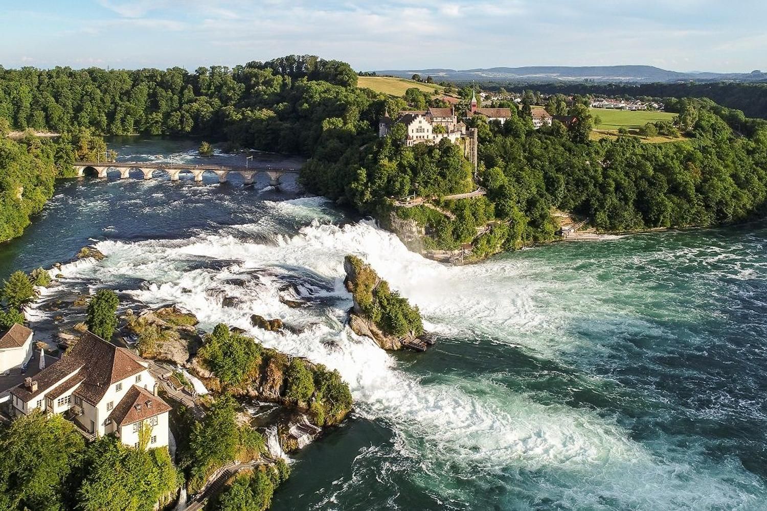 Von Zürich: Stein am Rhein und Rheinfall