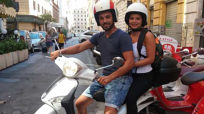 roma alquiler de scooter new liberty 125 cc (17 días)