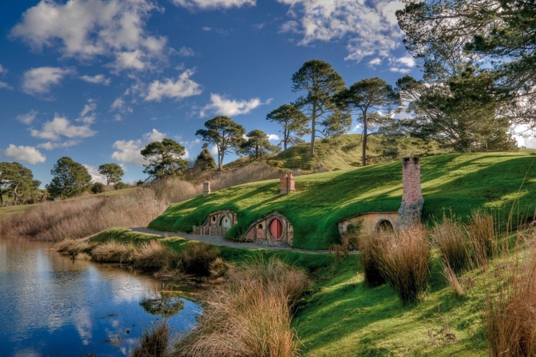 From Auckland: Hobbiton & Waitomo Caves Full-Day Trip Hobbiton & Waitomo Glowworm Caves Premium Tour from Auckland