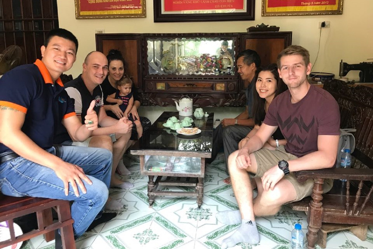 Hoa Lư und Tam Cốc mit Radtour und FamilienbesuchKleingruppentour