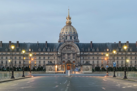 París: Invalides Dome - Visita guiada al museo sin colasDomo privado de los Inválidos con visita a la Tumba de Napoleón en ruso