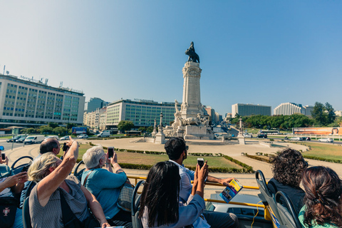 Lissabon 3-in-1 Hop-on-hop-off-bustour met tram en busLissabon: 3-in-1-ticket hop on, hop off-bus &amp; tram