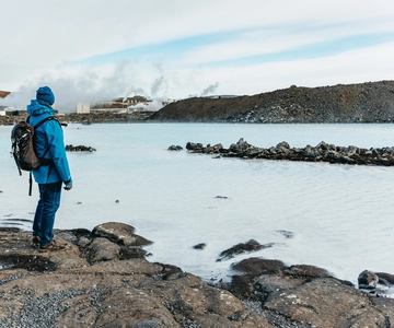 Reykjavik: Busstransport tur och retur till Blå lagunen
