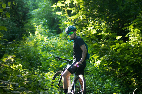 Mountain Bike Sightseeing Tour to the Salto de Malacatiupán