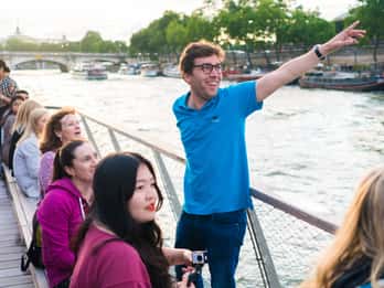 Paris: Abendliche Rad- und Bootstour Paris: Abendliche Rad- und Bootstour