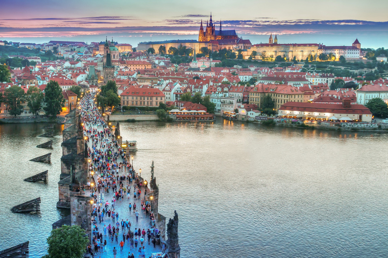 Depuis Vienne : excursion d'une journée à Prague avec visite guidée à piedVisite en petit groupe