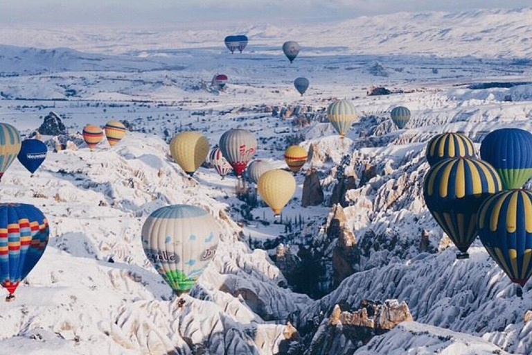 Cappadocië: heteluchtballonvlucht bij zonsopgang