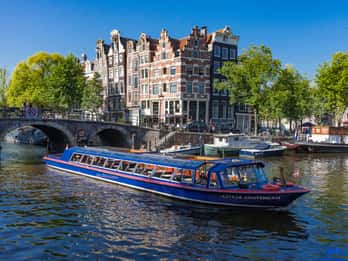 Amsterdam: Grachtenfahrt durch die Stadt Amsterdam: Grachtenfahrt durch die Stadt