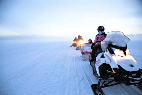 Rovaniemi: Family Snowmobile Safari Family Snowmobile Safari from Rovaniemi Center