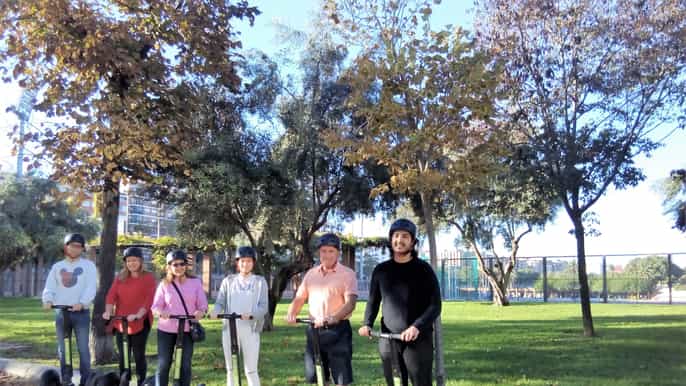 valencia tour in segway del palau de la música e giardini
