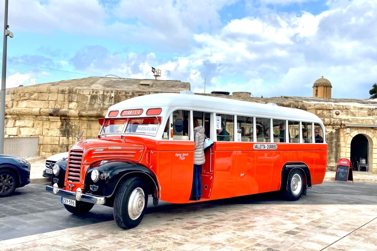 Vintage Bus Tours for Valletta/Sliema/Mdina Vintage Bus City Tour for Valletta/Sliema/Mdina