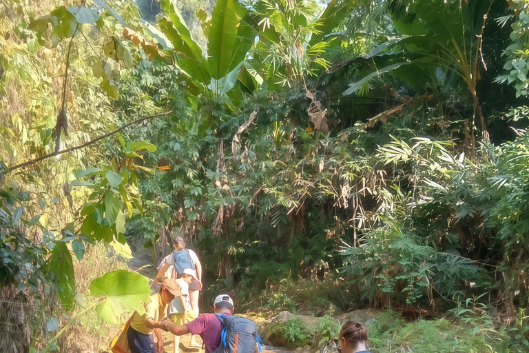 Kuang Si Waterfall & Rice Farm Tour with Sunset Cruise