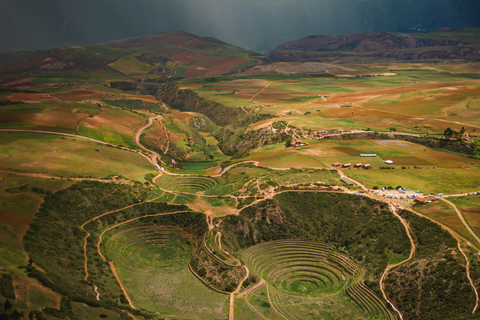 From Cusco: Quad bike tour Moray and Salt MinesShared Rider: 02 people on Atvs