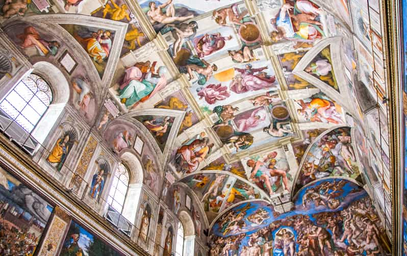 self guided tour sistine chapel