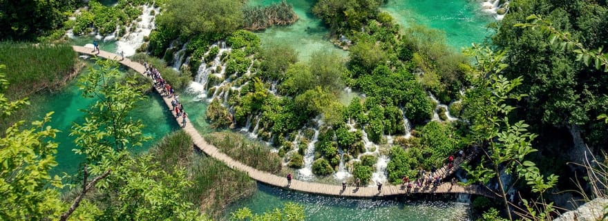 Depuis Split : visite privée du parc national des lacs de Plitvice