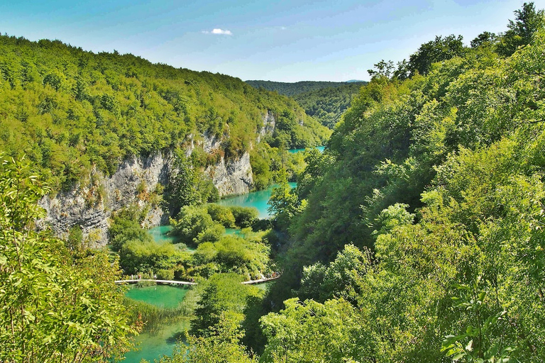 Au départ de Split : Excursion d'une journée entière dans le parc national des lacs de PlitviceExcursion privée d'une journée complète dans le parc national des lacs de Plitvice