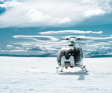Golden Circle & Glacier Landing Helicopter Experience