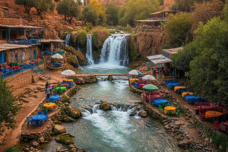 From Marrakech: Ourika Valley Atlas Mountains Day Trip with Lunch Option 3: Shared Group Transport and Local Guide