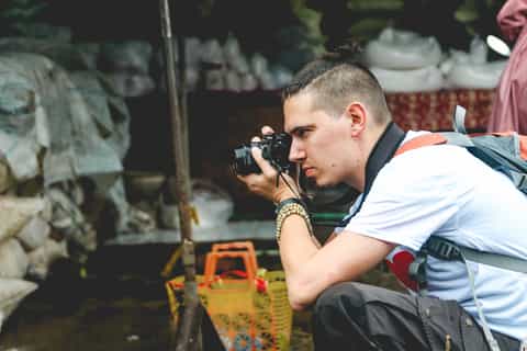 Hue Photo Tour in moto